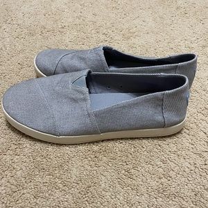 Gray Toms Womens 11